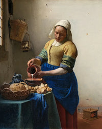 Thumbnail for The Milkmaid timanttimaalaus - Vermeer