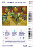 Thumbnail for Numeromaalaus: Värikartta ja ohjeet - The Night Café 50x40cm