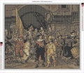 Thumbnail for The Night Watch timanttimaalauksen liimapintainen canvas 70x60cm