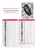 Thumbnail for The Only Open Water timanttimaalauksen värikartta – 29 DMC-väriä