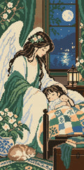 Thumbnail for The Quiet Bedside Wing, 30x60 cm timanttimaalaus – lopullisen kuvion esikatselu