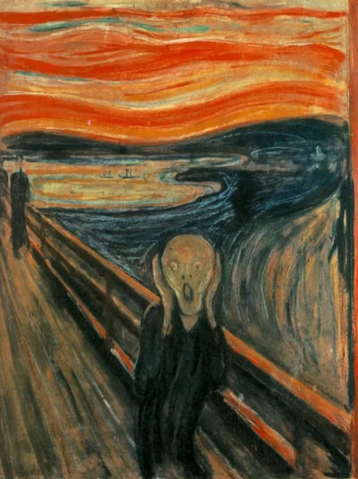 The Scream 1893 timanttimaalaus - Munch
