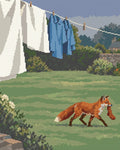 Thumbnail for The Sock Thief, 40x50 cm timanttimaalaus – lopullisen kuvion esikatselu