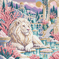 Thumbnail for The White Lion Salt Garden, 50x50 cm timanttimaalaus – lopullisen kuvion esikatselu