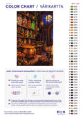 Thumbnail for Numeromaalaus: Värikartta ja ohjeet - The Witch's Sweet Shop 40x60cm