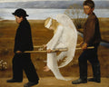 Thumbnail for The Wounded Angel by Simberg, 50x40 cm timanttimaalaus – alkuperäinen kuva, josta kuvio on tehty