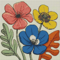 Thumbnail for Timanttikuvio - Three Flowers