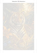 Thumbnail for Numeroitu kangas - Tiger in Jungle 40x60cm
