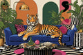 Thumbnail for Timanttikuvio - Tiger on Sofa