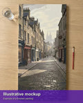Thumbnail for Valmiin numeromaalauksen havainnekuva - Historic Street View 40x80cm