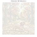 Thumbnail for Numeroitu kangas - Dachshund in Autumn Park 50x50cm