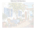 Thumbnail for Paint by numbers canvas - Courtyard with Lemon Tree