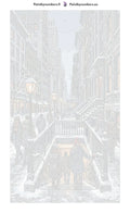 Thumbnail for Paint by numbers canvas - People Entering Subway Winter