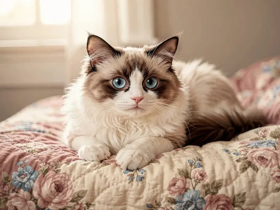 Timanttimaalaus Blue-Eyed Cat