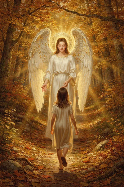 Timanttimaalaus Angel and Child