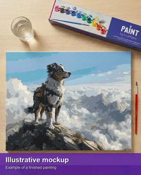 Thumbnail for Valmiin numeromaalauksen havainnekuva - Mountain Explorer 50x40cm