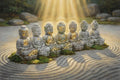 Thumbnail for Timanttimaalaus Seven Buddhas