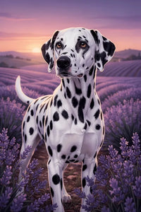 Thumbnail for Timanttimaalaus Dalmatian in Lavender
