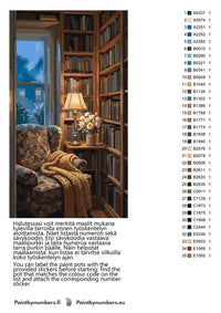 Thumbnail for Värikartta ja ohjeet - Armchair and Bookshelves 40x70cm