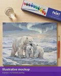 Thumbnail for Valmiin numeromaalauksen havainnekuva - Polar Embrace 50x40cm