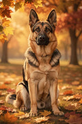 Thumbnail for Timanttimaalaus German Shepherd in Autumn