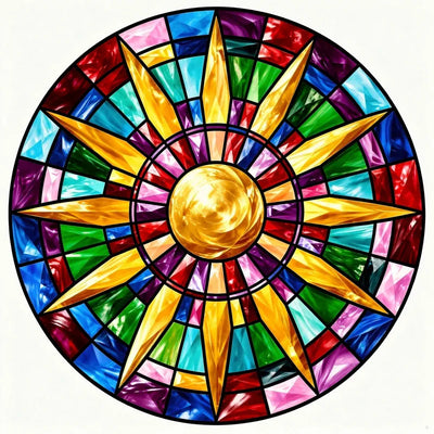 Timanttimaalaus Glass Mosaic