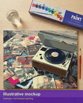 Thumbnail for Valmiin numeromaalauksen havainnekuva - Vinyl Records 50x40cm