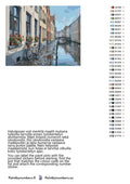 Thumbnail for Paint by numbers color chart - Bicycle by Canal - väriluettelo ja ohjeet