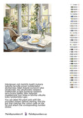 Thumbnail for Paint by numbers color chart - Tea and Cake Still - väriluettelo ja ohjeet