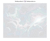 Thumbnail for Paint by numbers canvas - Planets and Nebulae