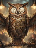 Thumbnail for Timanttimaalaus Steampunk Owl