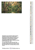 Thumbnail for Värikartta ja ohjeet - Sloth in Rainforest 70x40cm