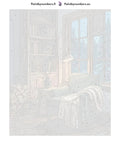 Thumbnail for Paint by numbers canvas - Armchair by Winter Window