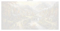 Thumbnail for Numeromaalauksen kangas - Autumn Valley Village 80x160cm