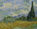 Thumbnail for Wheat Field with Cypresses numeromaalaus - Vincent van Gogh