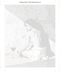 Thumbnail for Paint by numbers canvas - Woman with Towel and Wine