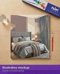 Thumbnail for Valmiin numeromaalauksen havainnekuva - Double Bed and Window 50x50cm