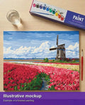 Thumbnail for Valmiin numeromaalauksen havainnekuva - Dutch Tulip Fields 50x40cm