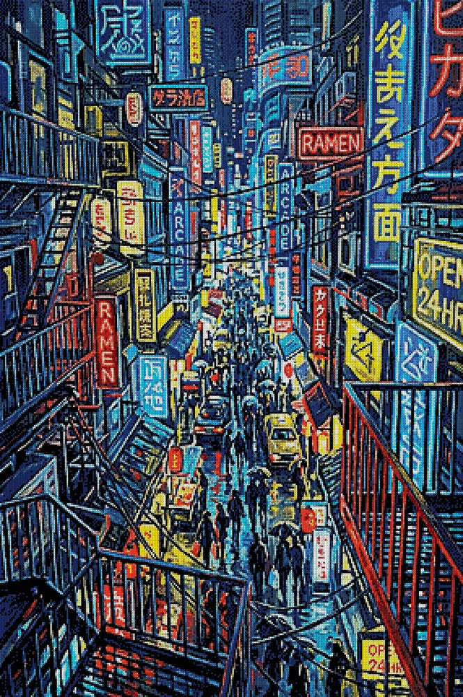 Timanttikuvio - Tokyo Alley