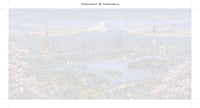 Thumbnail for Numeroitu kangas - Tokyo Skyline and Mount Fuji 80x40cm