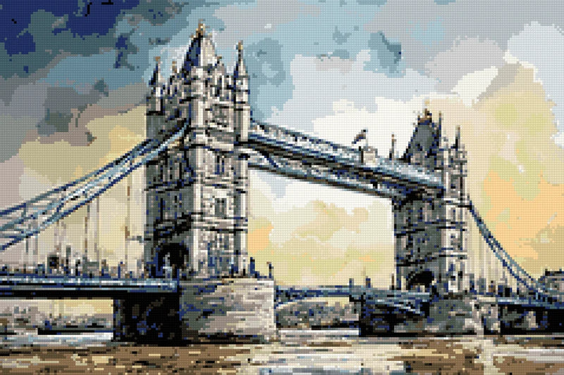 Timanttikuvio - Tower Bridge