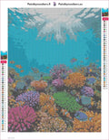 Thumbnail for Coral Reef Life timanttimaalauksen liimapintainen canvas 30x40cm