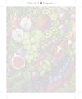 Thumbnail for Numeroitu kangas - Tropical Fruit Assortment 40x50cm