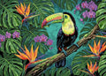 Thumbnail for Timanttikuvio - Tropical Toucan