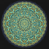 Thumbnail for Timanttikuvio - Turquoise Mandala