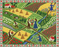 Thumbnail for Two Halves of a Bouquet, 50x40 cm timanttimaalaus – lopullisen kuvion esikatselu