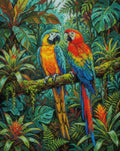 Thumbnail for Timanttikuvio - Two Macaws