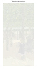 Thumbnail for Numeroitu kangas - Under the Trees from The Public Gardens 40x80cm