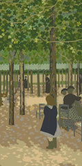 Thumbnail for Under the Trees from The Public Gardens numeromaalaus - Edouard Vuillard