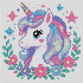 Thumbnail for Timanttikuvio - Unicorn Portrait